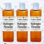 Hydrogen Peroxide H2O2 7.99% - Many Sizes Lowest Prices. Fixed Price $11.49.