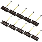 10PK 24" Seymour Structron Commercial Abs Fiberglass Snow Shovel Pusher PP100. Fixed Price $584.99.