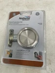 National Hardware N350-322 Satin Nickel Steel Pocket Door Pull With Fasteners. Fixed Price $14.00.