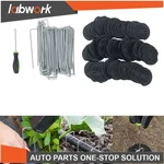 Labwork 201 Pack Landscape Staples With Gasket Washer Caps 6 Inch Garden Stakes. Fixed Price $32.89.