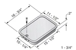 Nds 313C Overlapping Cover, Pro Series Plus For Rectangle Box, Green 14 19. Fixed Price $65.43.