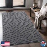 Arogan Washable Indoor Mat Entrance Profile Entry Rugs For Inside House. Fixed Price $63.98.