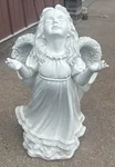 "ascending Angel" Design Toscano Orig Resin Statue 24.5" Tall. Fixed Price $64.99.