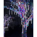 20 Tubes Solar Meteor Shower Icicle Lights 480 Led Raindrop With Timer. Fixed Price $14.99.