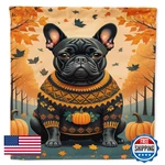 Caroline's Treasures Carolines DAC1045CHF Black French Bulldog Fall. Fixed Price $64.21.