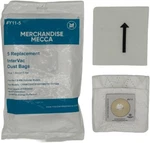 5 Bags + Filter Y-11 For Intervac Vacs CSRM/CS9/CS10/DOMETIC CV1004. Fixed Price $26.99.