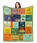 Gardening Gifts For Women, Plant Lover Lady Blanket, 60X50, Gardener. Fixed Price $33.23.