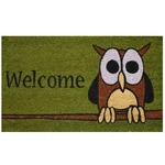 Calloway Mills Owl Welcome 17"X29" Coir/vinyl Back Doormat. Fixed Price $36.01.