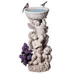 Design Toscano Three Cherubs With Urn Statue Garden Outdoor Angel Figurine. Fixed Price $303.32.