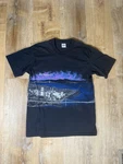 90S Anvil Francisco, Cityscape Front And Back Graphic Tee - Black Large. Fixed Price $45.00.
