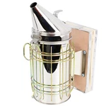 Large Hive Smoker Stainless Steel W/ Heat Shield Guard Beekeeping Equipment. Fixed Price $29.99.