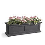 Window Box 2FT Self Watering Double Wall Graphite Grey Mayne Fairfield Flower. Fixed Price $124.99.