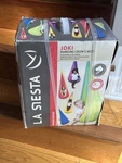 La Siesta Joki Hanging Crow Nest Swing Pod Chair Kids Hammock New Sealed. Fixed Price $71.25.