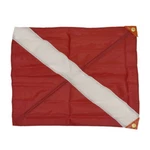 Seasense Boat Dive Flag 50071039 20 X 24 Inch Red White Nylon. Fixed Price $7.97.