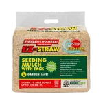 Ez-straw Seeding Mulch With Tack Biodegradable Processed Straw, 1 Cu. Ft. Bale. Fixed Price $31.50.