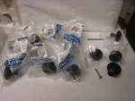 (10)-AMEROCK Inspirations Flat Black 1-1/4 In. Cabinet Knob Model: BP1585 Fb. Fixed Price $39.99.