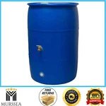 Good Ideas Food-grade Rain Barrel 55 Gal. Big Fresh Water Supply Plastic Blue. Fixed Price $152.99.