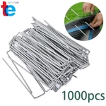 1000 Pack Landscape Staples Garden Stakes 6" Galvanized Sod 11 Gauge. Fixed Price $63.92.