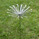 Metal Flowers Unique Dandelion Design Outdoor Garden Stakes, Durable Weather-r. Fixed Price $23.09.