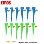 12PCS Mixed Automatic Drip Irrigation Plant Self Watering Kit Garden Device. Fixed Price $6.75.
