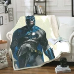 Muscular Strength Batman 3D Warm Plush Fleece Blanket Picnic Sofa Couch. Fixed Price $63.55.
