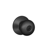 Schlage Traditional Matte Black Entry Knobs Ansi Grade 2 1-3/4 In.. Fixed Price $44.09.
