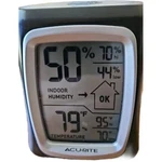Acu-rite 00325 Indoor Temperature And Humidity Monitor, Works. Fixed Price $9.97.