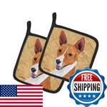 Caroline's Treasures Carolines SC9124PTHD Basenji Wipe Your Paws Pair. Fixed Price $35.59.