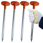 Wansruyi Rebar Survey Marker Stakes, 12 Inch Long - 1.35 Lb Orange,silvery. Fixed Price $124.52.