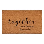 Calloway Mills 30X48 "together" Coir Doormat - Durable, Weather Tolerant. Fixed Price $93.66.