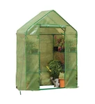 Gardman Walk Greenhouse With 2 Tier Shelving Unit And Zippered Door,. Fixed Price $69.99.