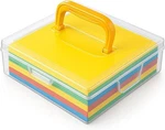 Japanbargain, Japanese Origami Paper Storage Box, Fits 6-INCH Folding Clear. Fixed Price $14.40.