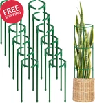 24PCS Support Stakes, Half Round For Indoor Plants, Stackable. Fixed Price $30.73.