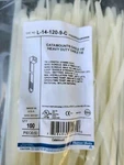 (100 Pk) Thomas & Betts L-14-120-9-C Catamount Cable Tie. Fixed Price $24.98.