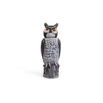 Rotating Head Owl Decoy - 18 In. 360 Spin Scarecrow Bird Natural Pest Control. Fixed Price $26.85.
