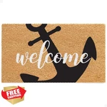 Theodore Magnus Welcome 17"X30" Coir Doormat Non-slip Outdoor/indoor. Fixed Price $42.95.