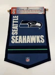 Seattle Seahawks Nfl Football Winning Streak Embroidered Traditions Wool Banner. Fixed Price $50.00.