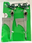 Orbit 2-PACK Impulse Spike Lawn Sprinkler Set Coverage Up 6500 Sq Ft Open Box. Fixed Price $19.95.