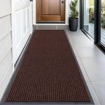 Olanly Front Indoor Outdoor, Waterproof Heavy Duty Doormat, 59X23 Brown. Fixed Price $70.48.
