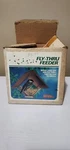 Vintage Opus Fly-thru Feeder Cedar Roof Two Station Small Birds Usa Box. Fixed Price $22.99.