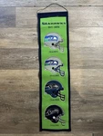 Seattle Seahawks Nfl Winning Streak Embroidered Heritage Banner (green) RN113872. Fixed Price $60.00.