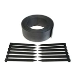 Easyflex Composite Dig-in Landscape Edging With Anchoring 40 Foot, Black. Fixed Price $52.40.