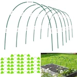 36PCS Garden Hoops For Raised BEDS,6 Sets Of 8FT Long Greenhouse Grow T.... Fixed Price $27.81.