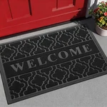 Yimobra Welcome Mat Outdoor Indoor, All-weather Waterproof Front Outsid. Fixed Price $19.59.