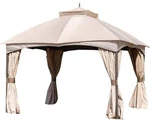 Garden Winds Replacement Canopy For Turnberry Gazebo - Riplock 350 10 X 12. Fixed Price $129.00.