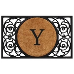 Calloway Mills 180032236Y Armada Circle Monogram Doormat X Letter. Fixed Price $79.67.