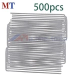 500 Pack 6" Garden Stakes Landscape Staples 11 Gauge Galvanized Sod. Fixed Price $34.36.