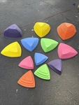 Balance Stepping Stones For Kids, 12PC Set Very Good Condition. Fixed Price $59.99.