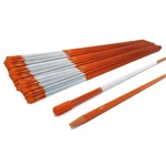 (pack Of 1000) 1/4" Orange, Snow Driveway Markers With 9" Reflective Tape, Cap. Fixed Price $599.99.