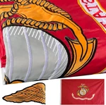 Embroidered Double Sided Marine Corps Flag 3X5 OUTDOOR-3PLY Heavy Duty 300D Nylo. Fixed Price $52.69.
